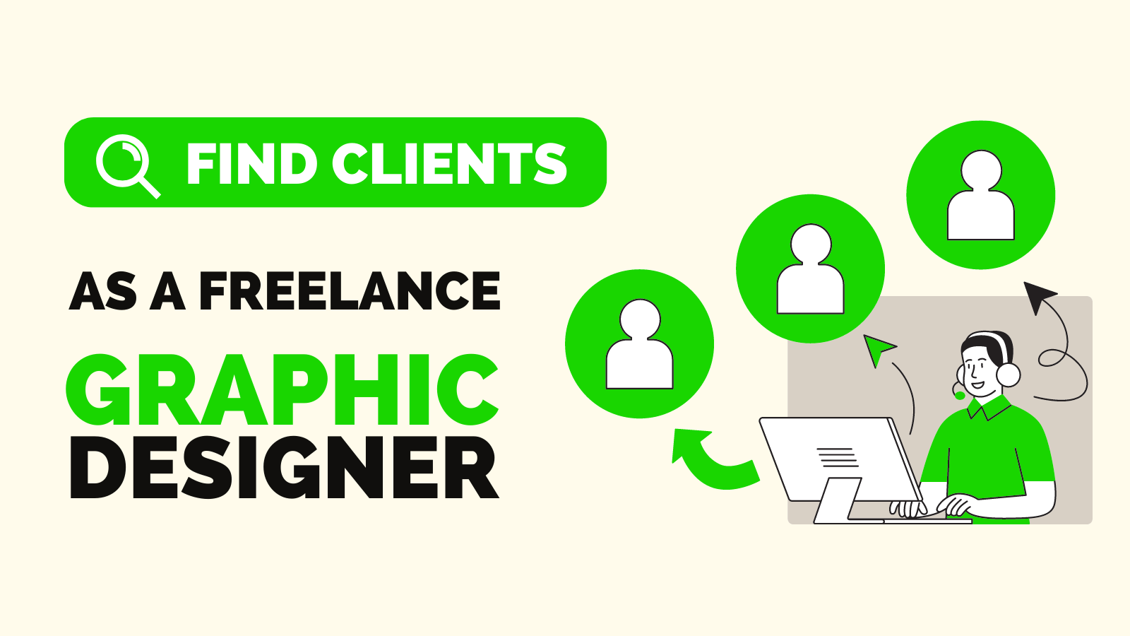 Find Clients as a Freelance Graphic Designer